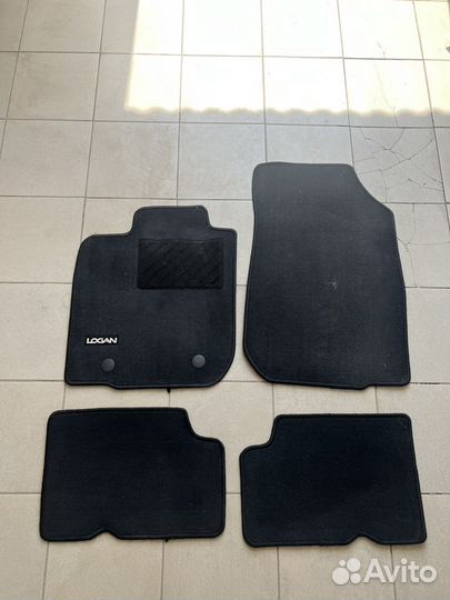 Автоковрики renault logan