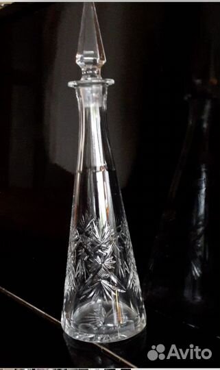 Штофы и графины СССР хрусталь