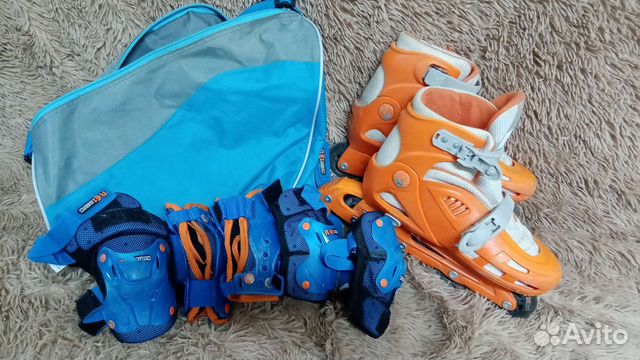 Детские ролики и защита