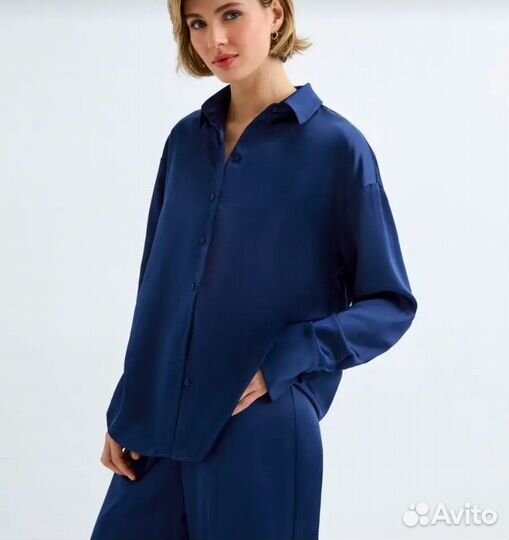 Костюм женский в пижамном стиле 50 zarina