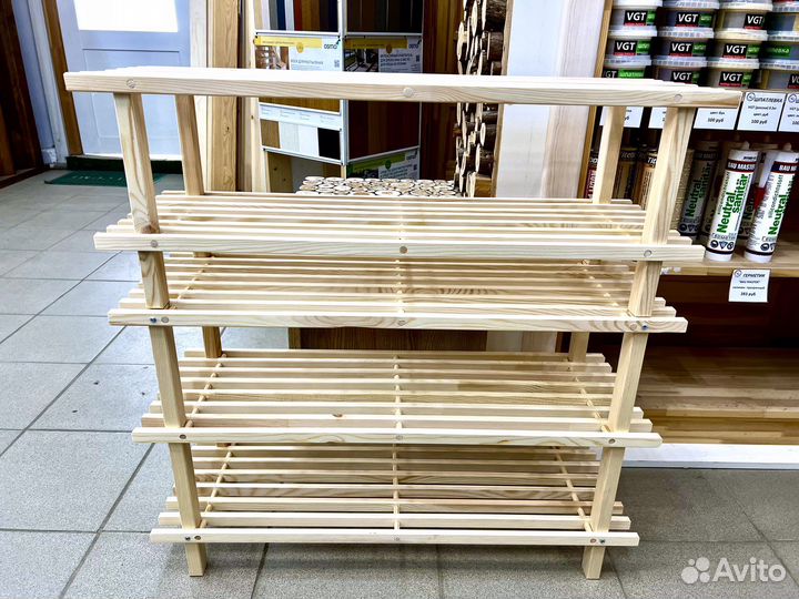 Полка для обуви IKEA 3х этажная