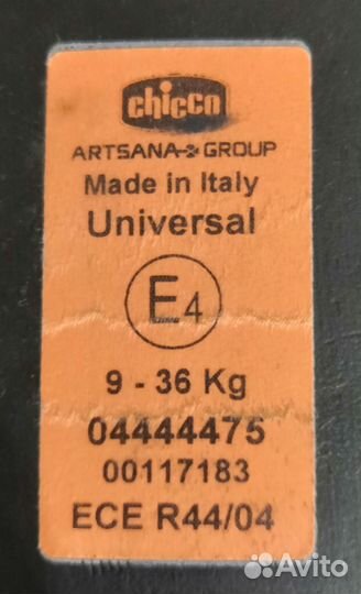Детское автокресло Chicco Gro-Up 123 от 9 до 36 кг