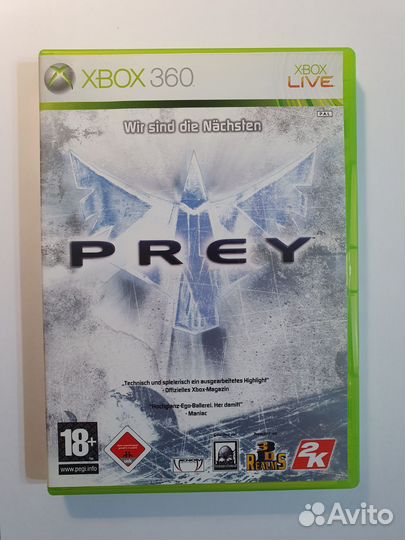 Xbox 360 / Xbox one Prey. Лицензия