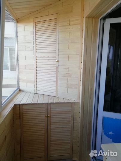 Окна,рамы,Обшивка балконов вагонкой