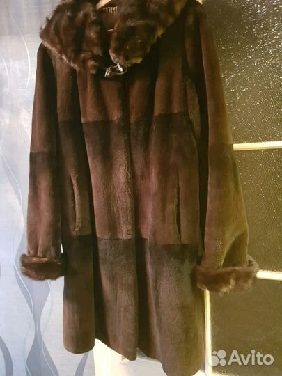 Шуба бобрик &норка