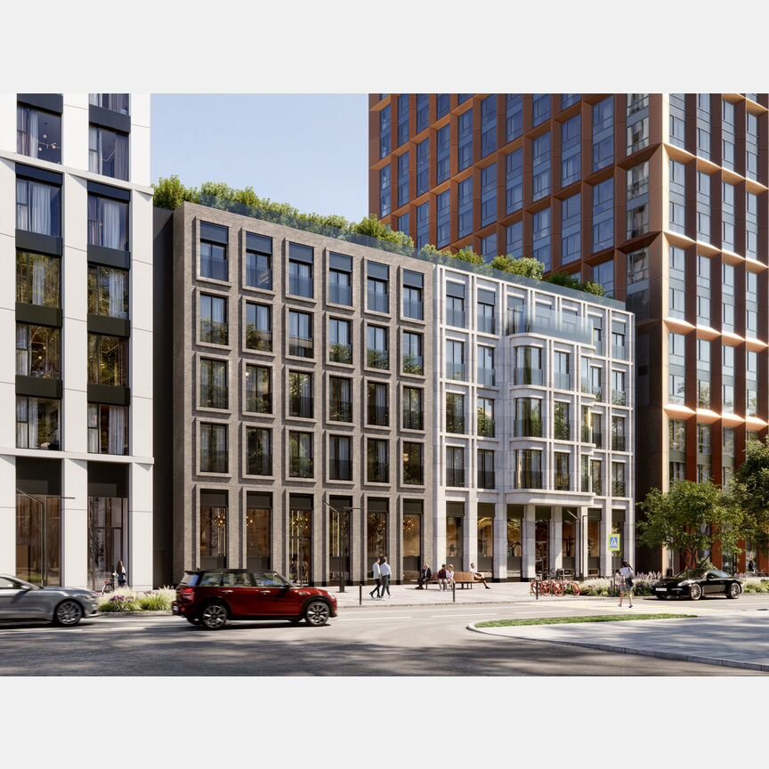 3-к. квартира, 115 м², 3/18 эт.