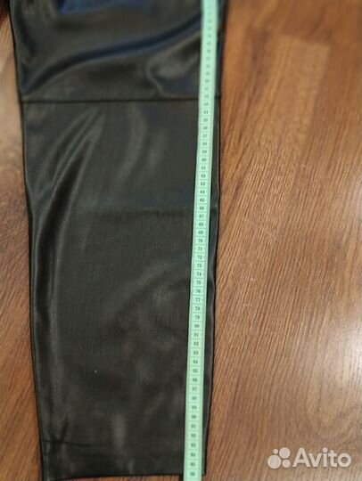 Кожаные брюки mango