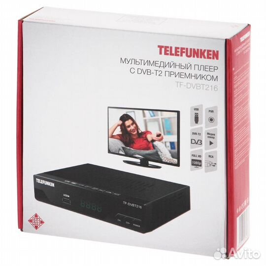 Приставка dvb t2 Telefunken TF-dvbt216
