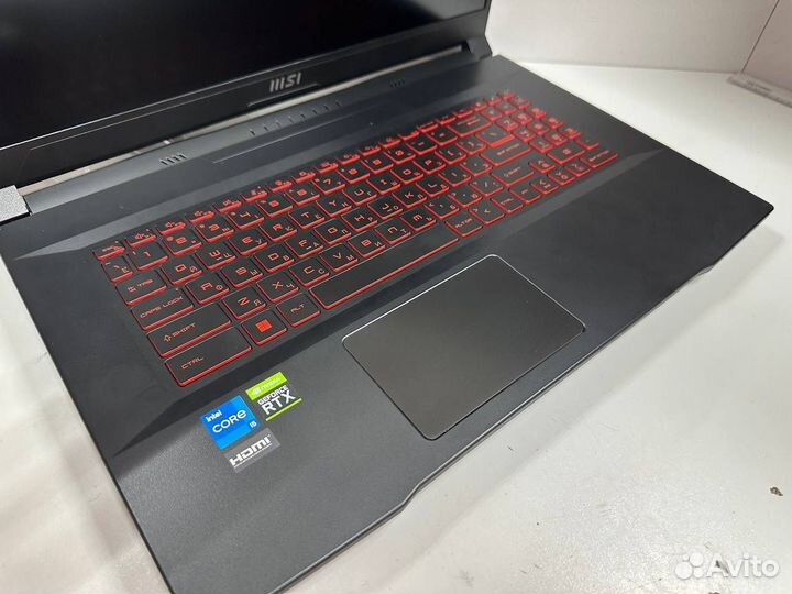 Ноутбук msi gf76 Katana