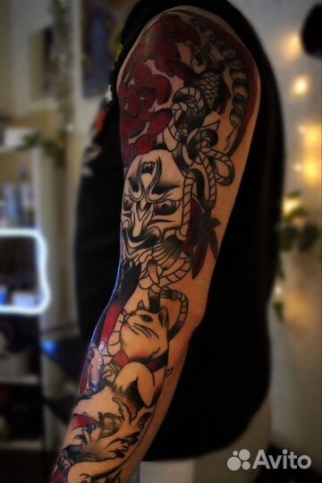 Модель на тату по фикс цене/ Татуировки за 3к
