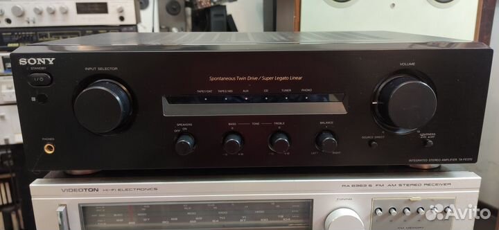 Усилитель sony TA -FE-370
