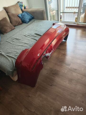 Бампер задний родной фольцваген поло 2017 г