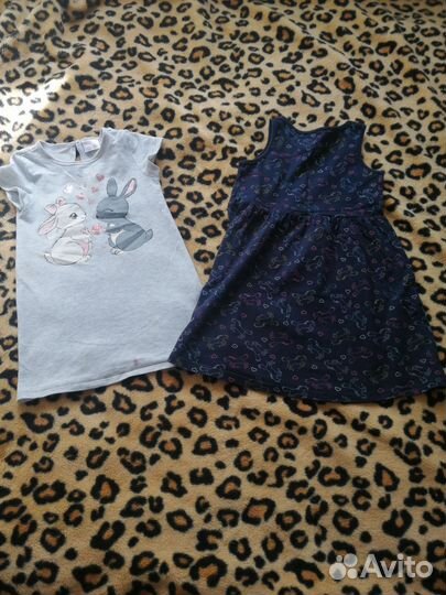 Вещи пакетом на девочку116-128