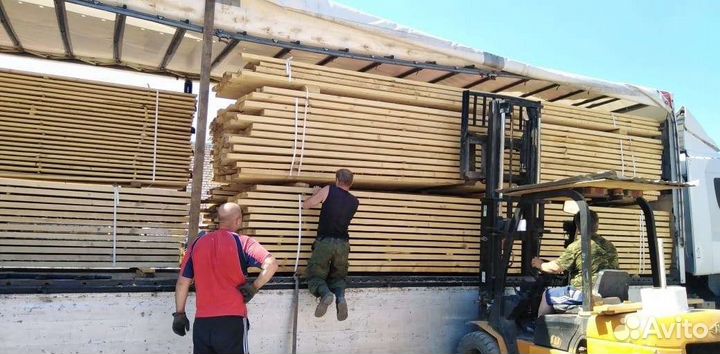 Доска обрезная 50Х100X6000мм