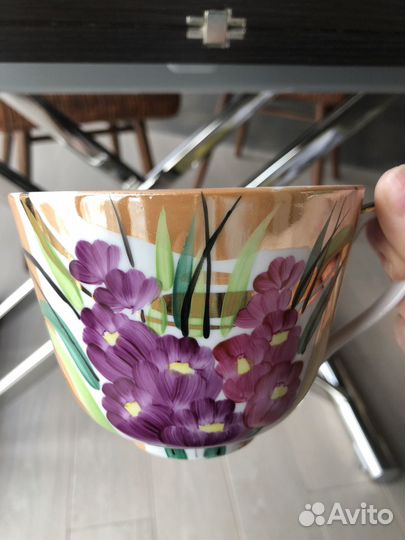 Чайный пары гиганты, доливной чайник, дулево