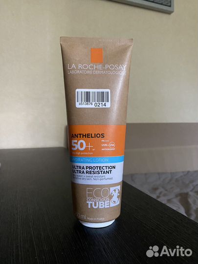 Солнцезащитное молочко La Roche-Posay 50+ spf