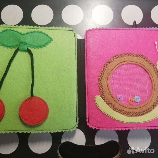 Детские книги из фетра
