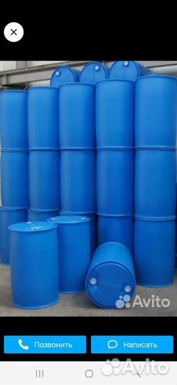 Бочки пластиковые бу 227 литров.Есть доставка