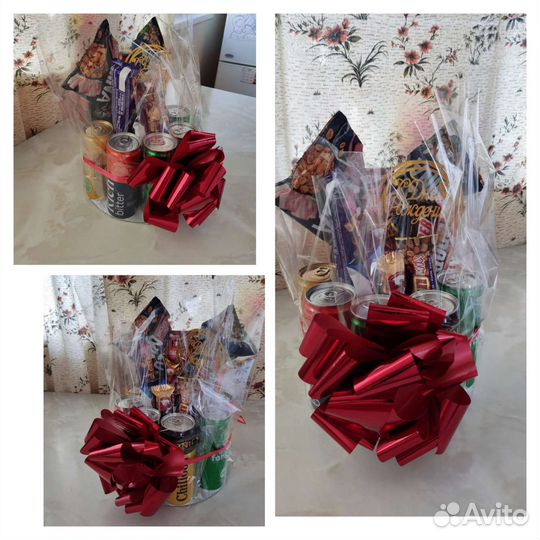 Подарок киндер торт, сердце, подарочные боксы