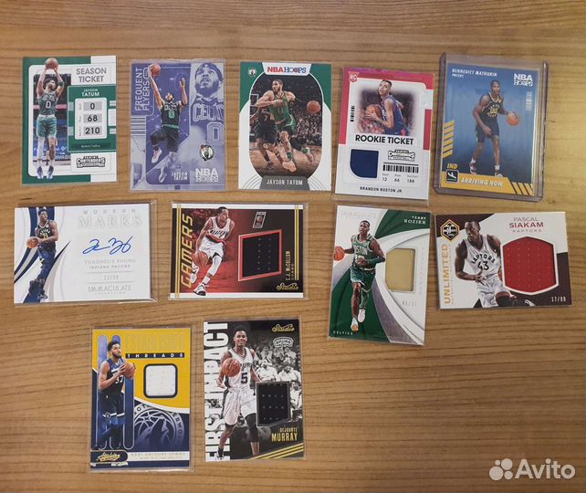 Баскетбольные карточки nba