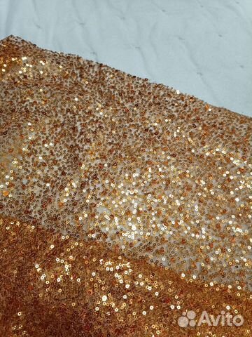 Продам ткань пайетками