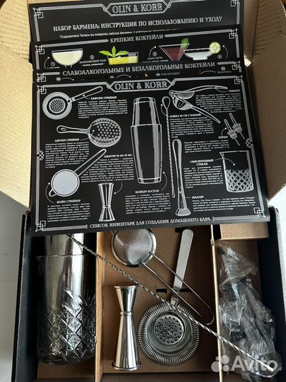 Набор бармена Olin-Korr (10 предметов)