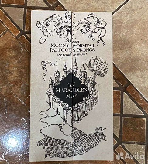 Карта мародёров / Гарри Поттер