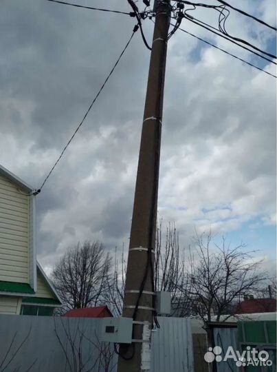 Электрик на столб высотные работы