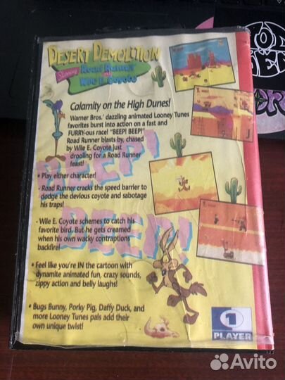 Катридж на сегу игра Desert Demolition