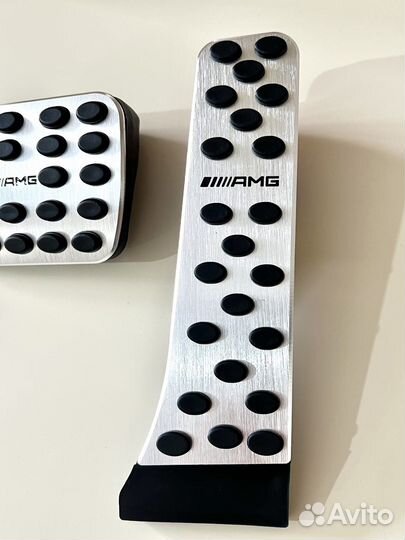 Накладки на педали Мерседес в стиле AMG
