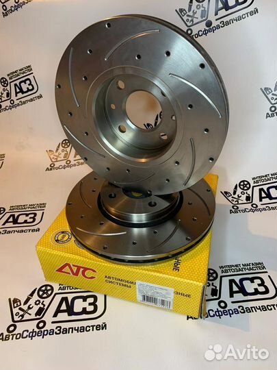 Тормозные передние диски атс Vesta Largus X-ray