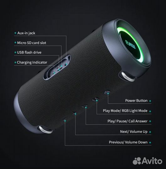 Блютуз колонка Mifa A90