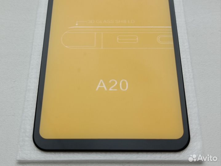 Защитное стекло Samsung A20