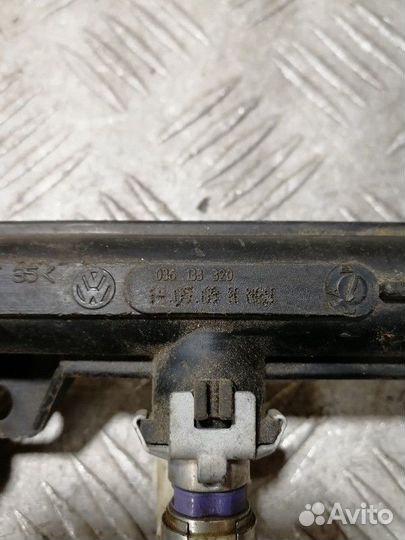 Рейка топливная рампа Skoda Fabia 2007 2015