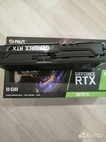 Видеокарта rtx 3070ti Palit Gamingpro