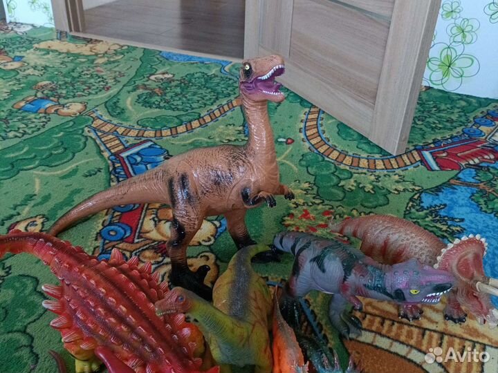 Динозавр, динозавры мягкие, резиновые, рюкзак