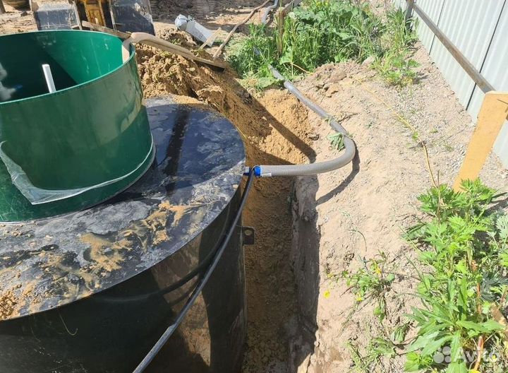 Установка септика за 1 день