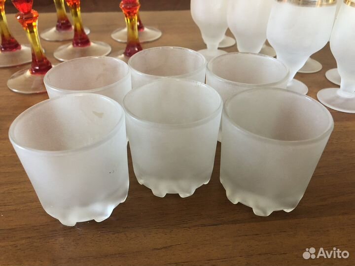 Набор матовых рюмок