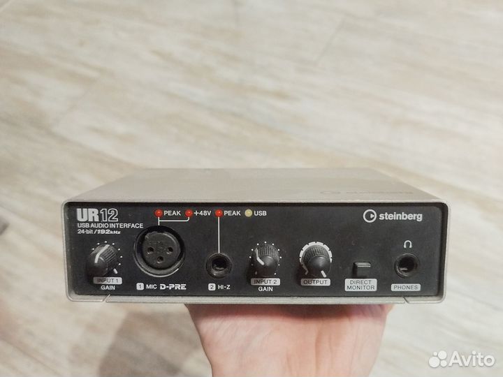 Звуковая карта steinberg ur12