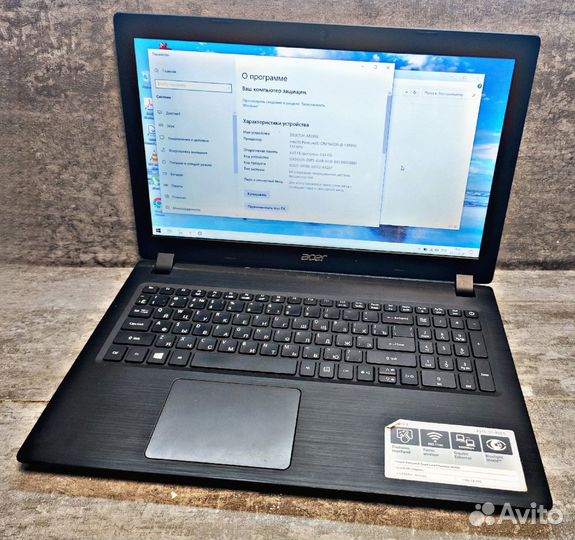 Ноутбук Acer A315-31-pogs