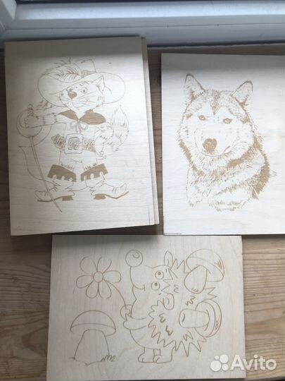 Дощечки для выжигания