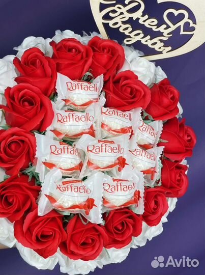 Букеты из мыльных роз