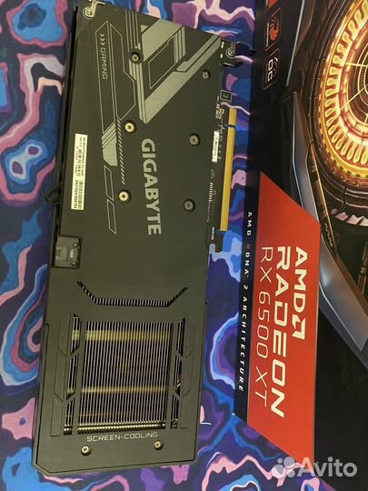 Видеокарта rx6500xt4 гб