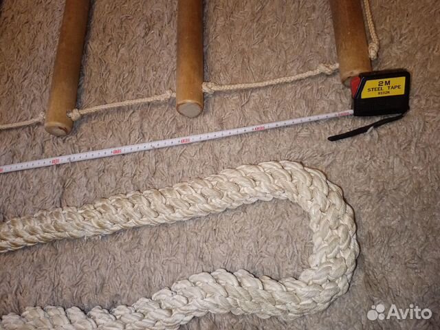 Канат и веревочная лестница