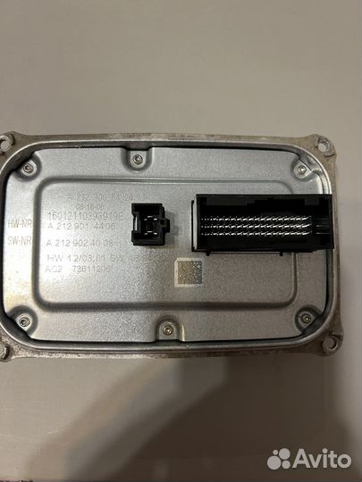 Блок розжига led фары мерседес w212