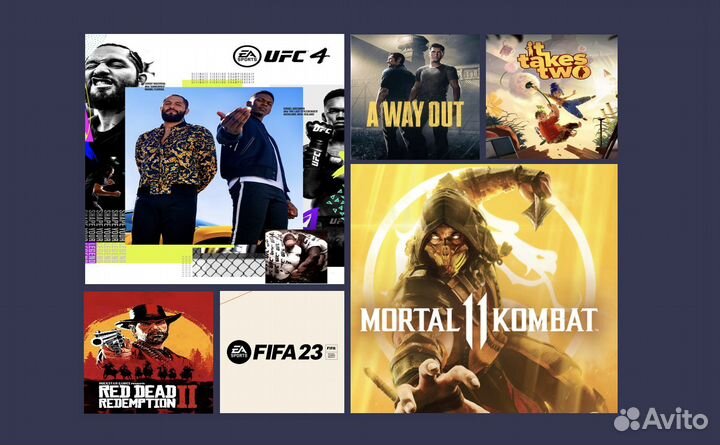 Игры на ps4 PS5