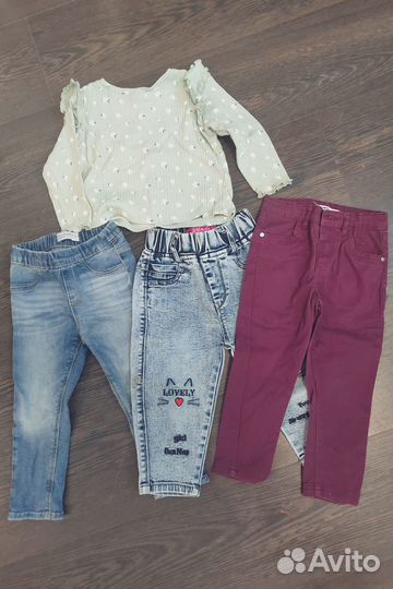 Вещи пакетом на девочку