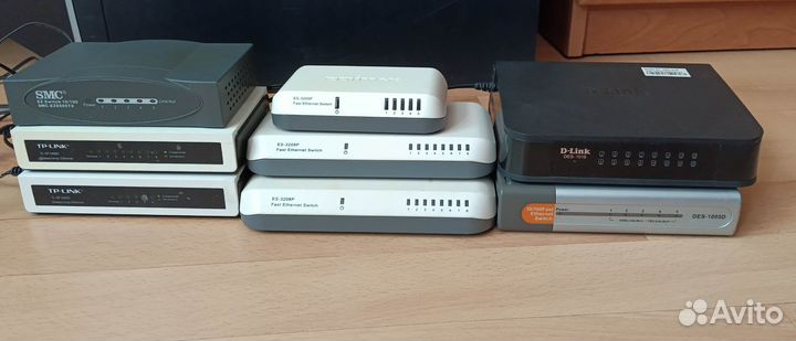 Коммутатор 5, 8, 16 портов