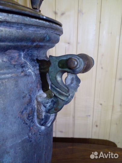 Самовар на дровах старинный