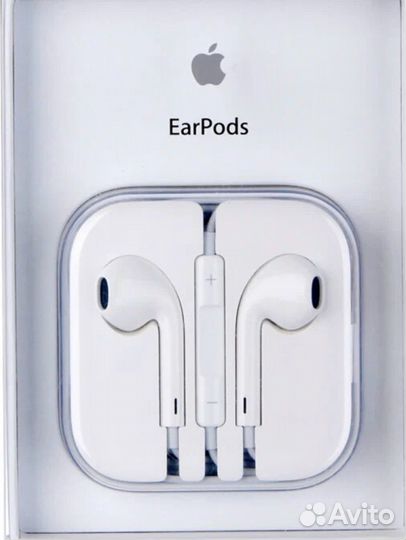 Наушники Apple EarPods (3.5 мм), белый
